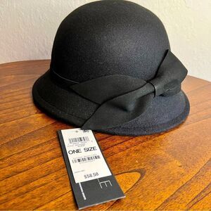 INC international concepts hat 🖤 NWT 🖤black 🖤 adjustable band